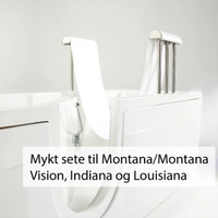 Montana Vision badekar med glassdør