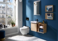 Geberit AquaClean Tuma Comfort sete og toalettskål, vegghengt