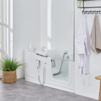 Easy Riser badekar med glassdør, hjørne