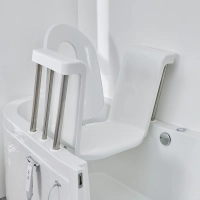 Easy Riser badekar med glassdør, hjørne