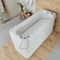 Gemini 2000 badekar med plattform og dobbeltløft-funksjon