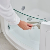 Indiana badekar med glassdør