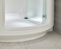 Louisiana badekar med glassdør