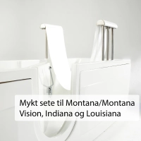 Montana badekar med dør