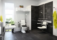 PLUS toalettstøtte, høyderegulerbar