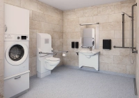 Servantoppheng til MATRIX Angle Deep servanter, høyde- og sideregulering