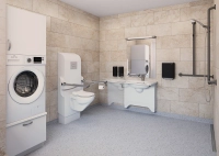 Servantoppheng til MATRIX Angle Deep servanter, høyde- og sideregulering