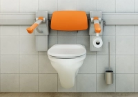 Gustavsberg toalettskål uten skyllekant, vegghengt