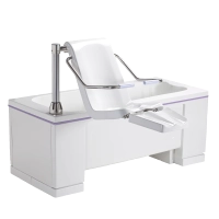 Ezion badekar med stol, benløfter, høyderegulerbart