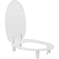 Dania 100 mm forhøyet toalettsete