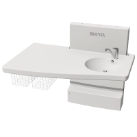 Ropox Maxi 2 lavtgående stellebord med vask