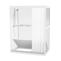 Västia SMART dusjkabinett med lav bunn