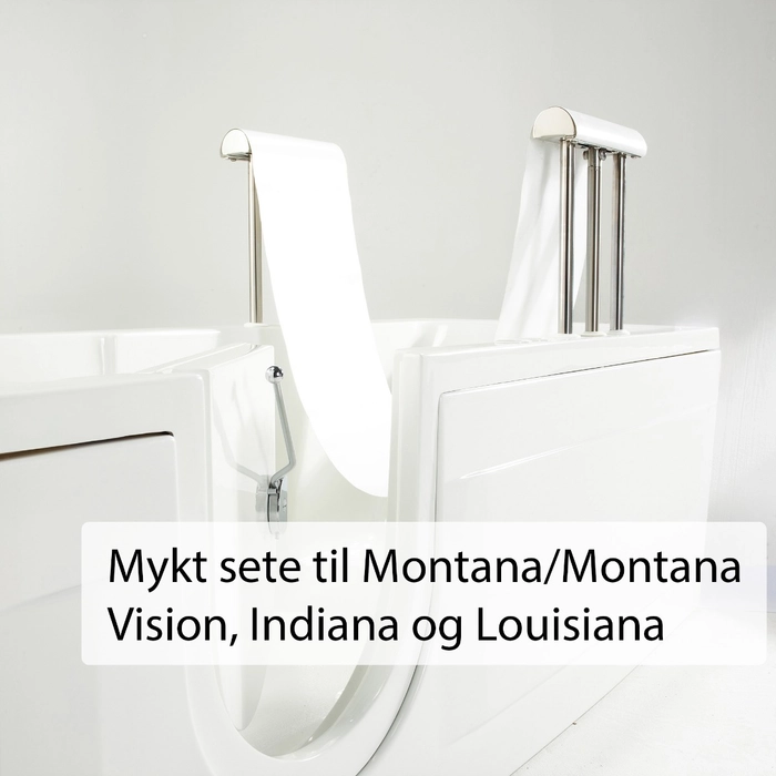 Montana Vision badekar med glassdør