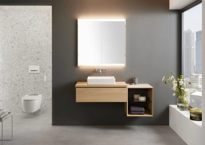 Geberit AquaClean Sela, vegghengt