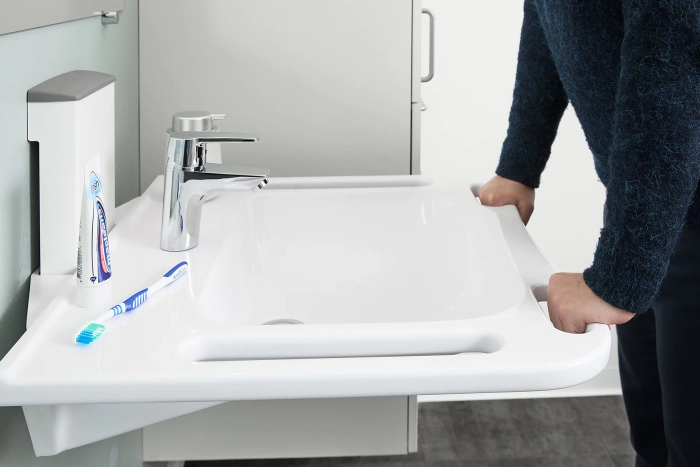 AddLife AdaptLine servantoppheng, manuell høyderegulering