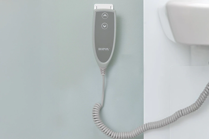 AddLife SlimLine servantoppheng med speil, elektrisk høyderegulering