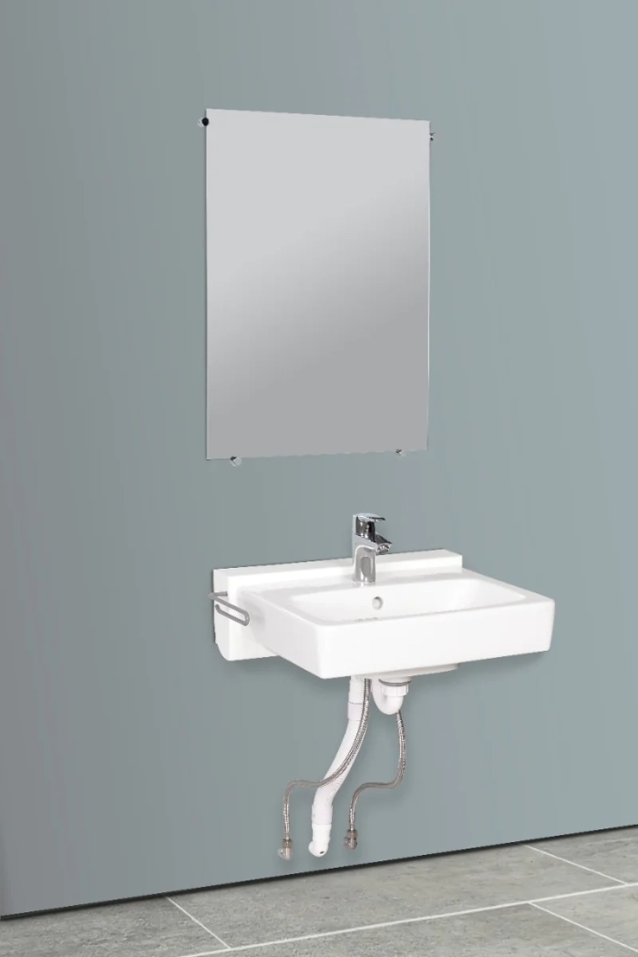 AddLife QuickWash komplett servant med manuell høyderegulering