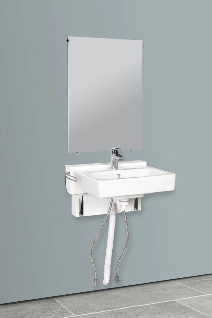 AddLife QuickWash komplett servant med manuell høyderegulering