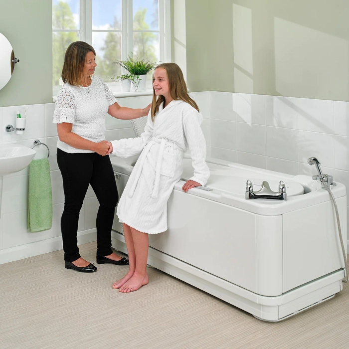 Gemini 2000 badekar med plattform og dobbeltløft-funksjon