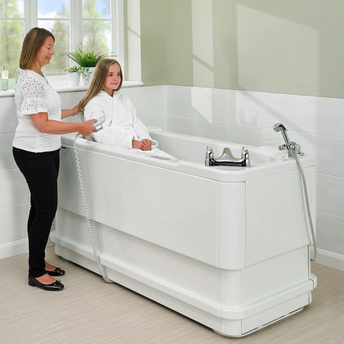 Gemini 2000 badekar med plattform og dobbeltløft-funksjon