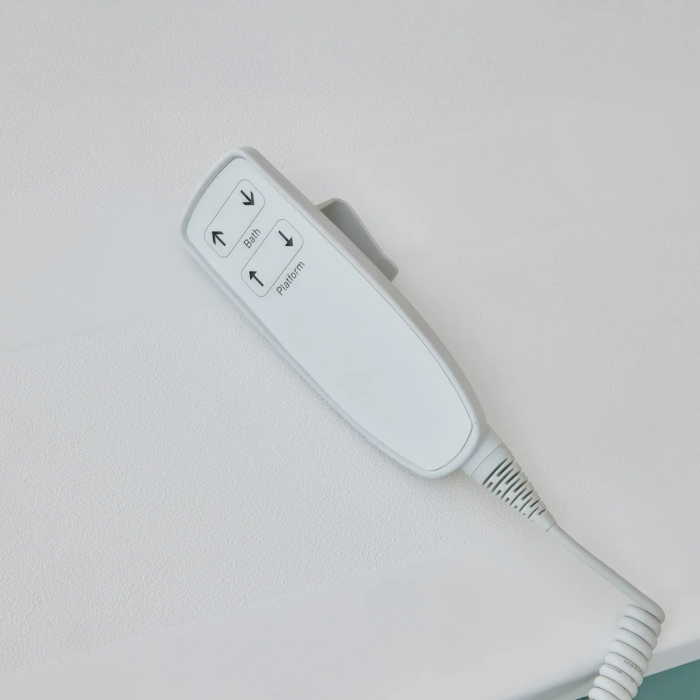 Gemini 2000 badekar med plattform og dobbeltløft-funksjon