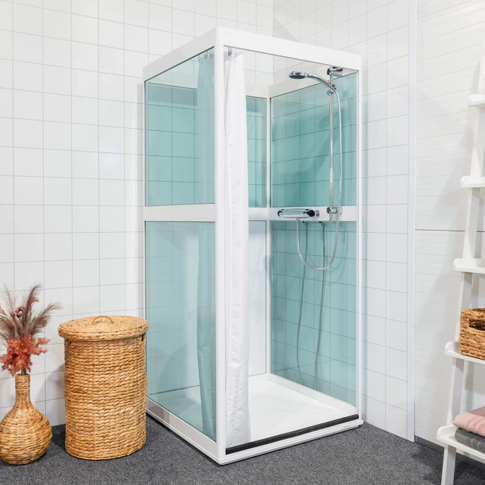 Västia SMART dusjkabinett med lav bunn