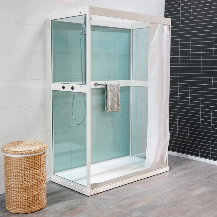 Västia SMART dusjkabinett med lav bunn