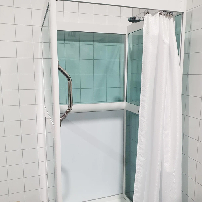 Västia SMART dusjkabinett med lav bunn