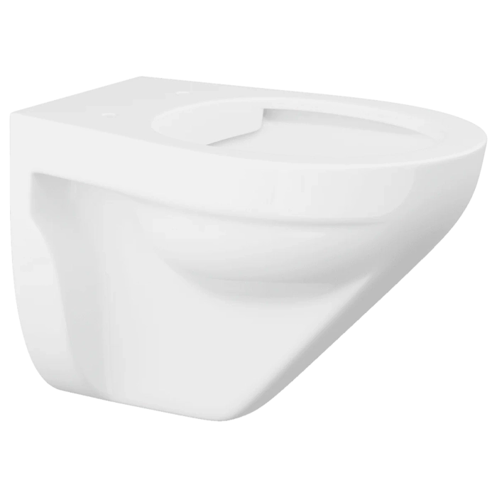 Gustavsberg toalettskål uten skyllekant, vegghengt